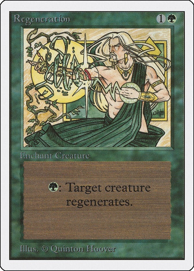 Image for Regeneration (2ED) - Magic: The Gathering