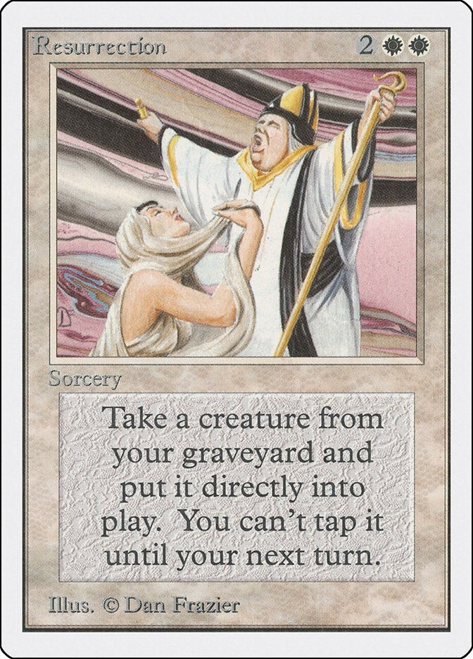 Image for Resurrection (2ED) - Magic: The Gathering