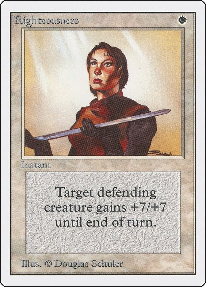 Image for Righteousness (2ED) - Magic: The Gathering