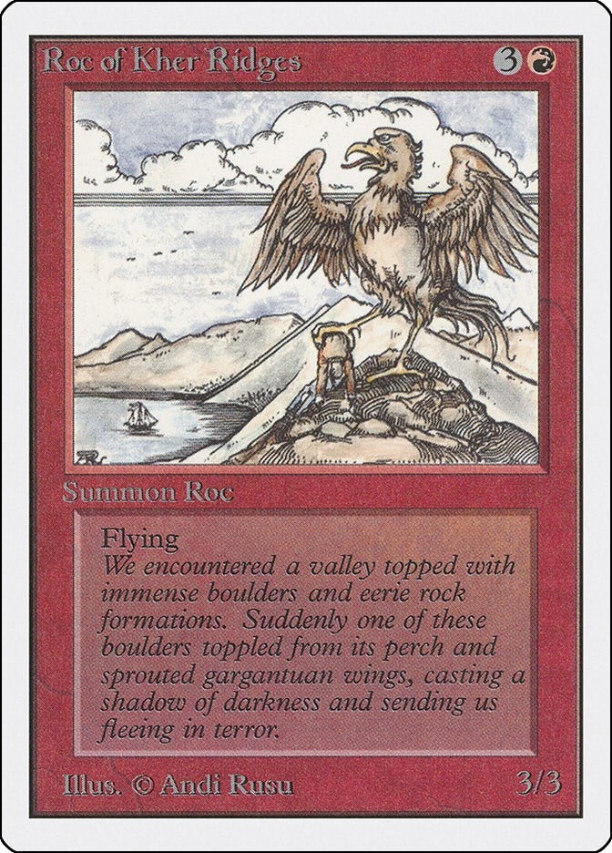 Image for Roc of Kher Ridges (2ED) - Magic: The Gathering