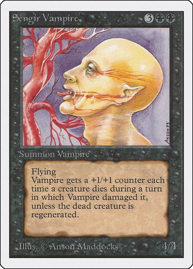 Image for Sengir Vampire (2ED) - Magic: The Gathering