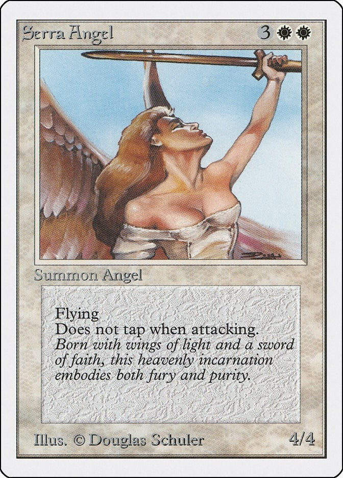 Image for Serra Angel (2ED) - Magic: The Gathering