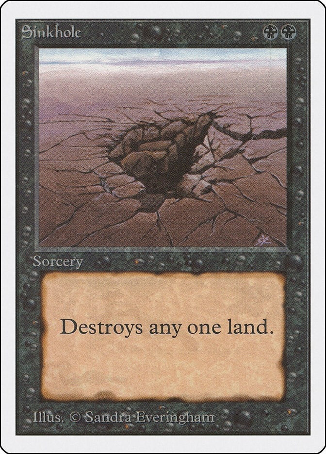 Image for Sinkhole (2ED) - Magic: The Gathering