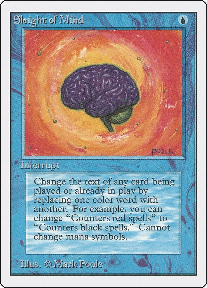 Image for Sleight of Mind (2ED) - Magic: The Gathering
