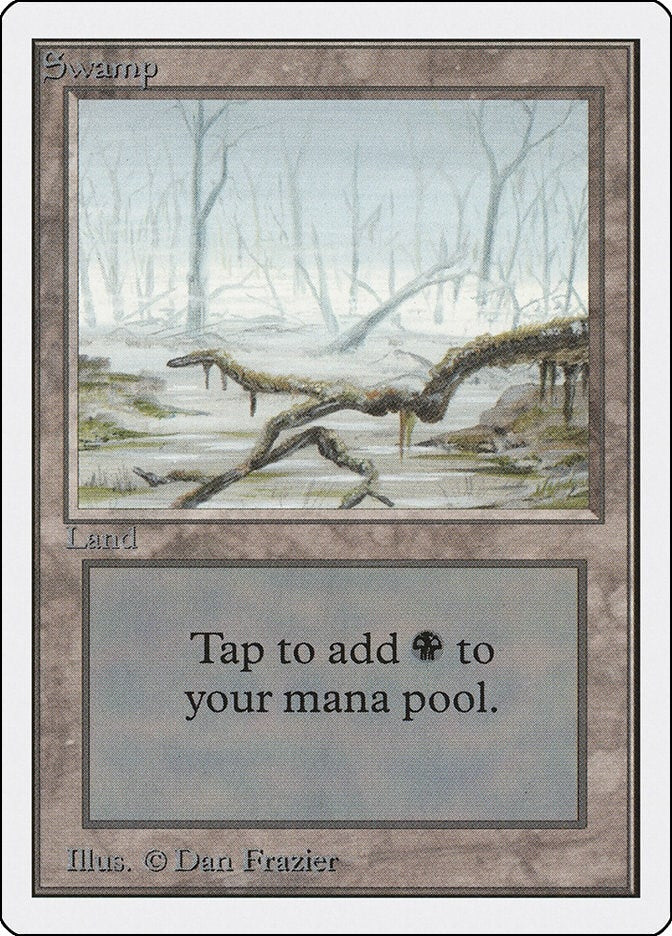 Image for Swamp (A) (2ED) - Magic: The Gathering