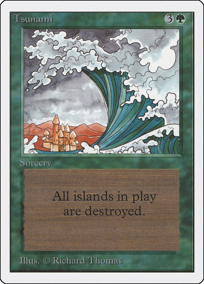 Image for Tsunami (2ED) - Magic: The Gathering