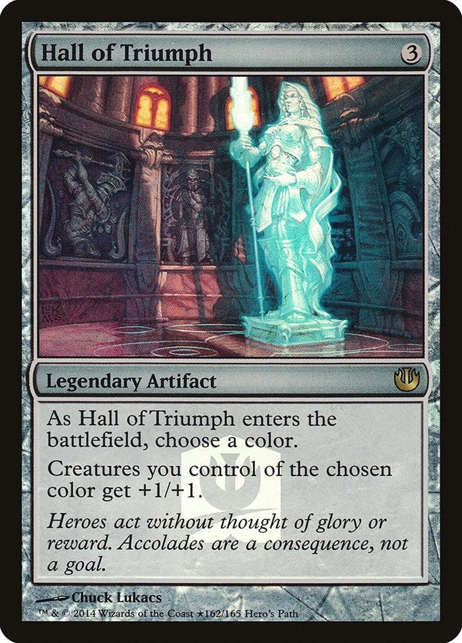Image for Hall of Triumph (162) (GAME) - Magic: The Gathering