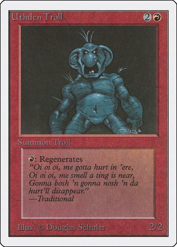 Image for Uthden Troll (2ED) - Magic: The Gathering