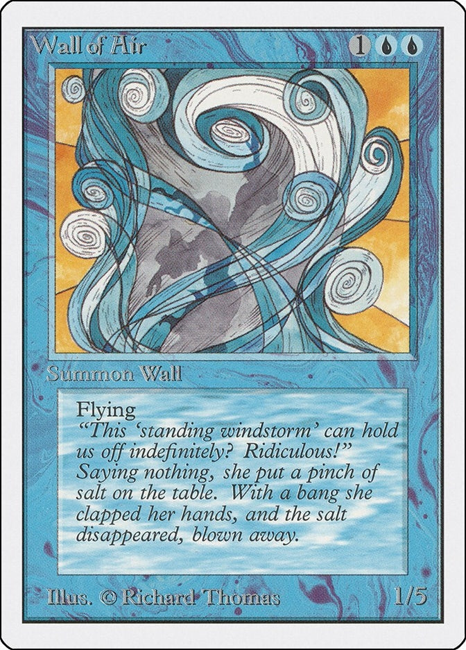 Image for Wall of Air (2ED) - Magic: The Gathering