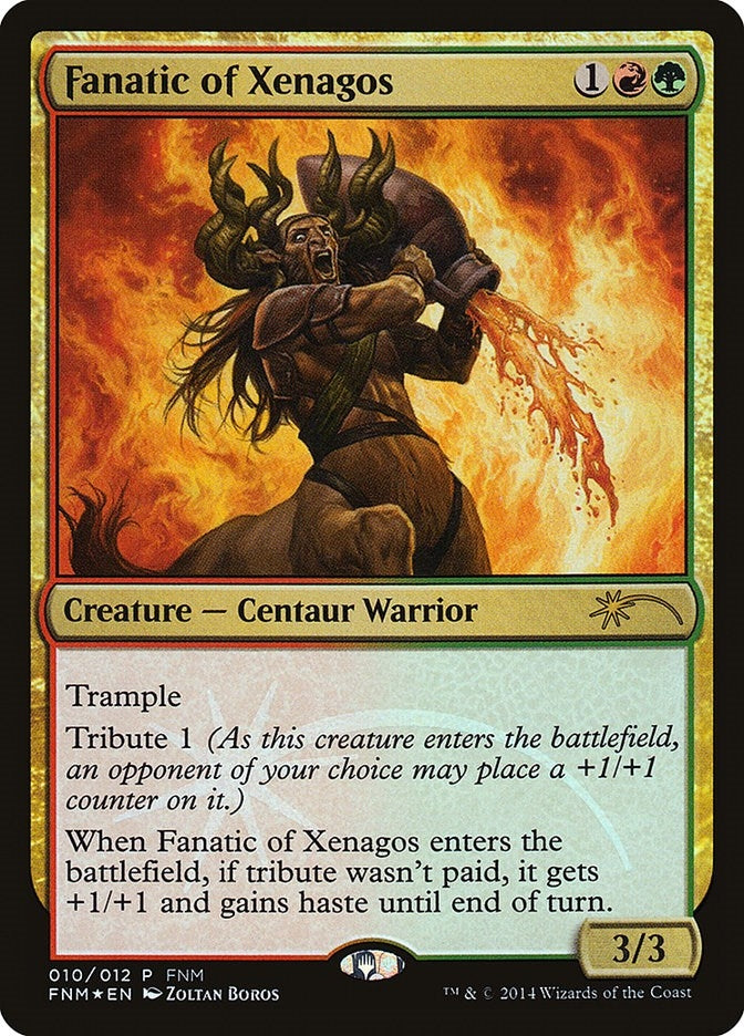 Image for Fanatic of Xenagos (10) (FNM) - Magic: The Gathering