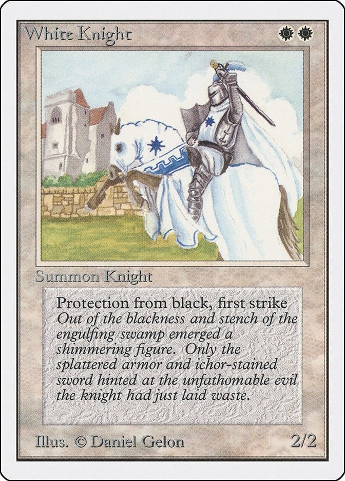 Image for White Knight (2ED) - Magic: The Gathering