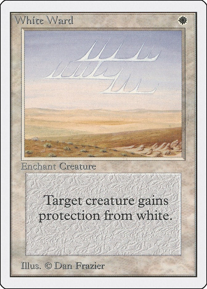 Image for White Ward (2ED) - Magic: The Gathering