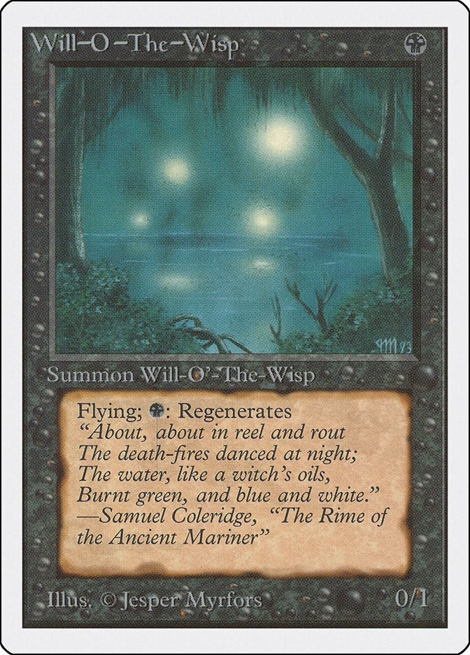 Image for Will-o'-the-Wisp (2ED) - Magic: The Gathering