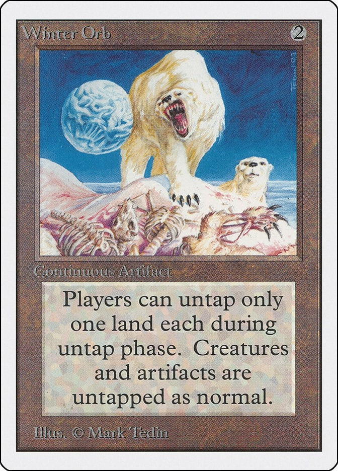 Image for Winter Orb (2ED) - Magic: The Gathering