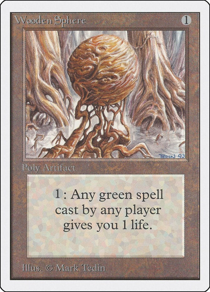 Image for Wooden Sphere (2ED) - Magic: The Gathering