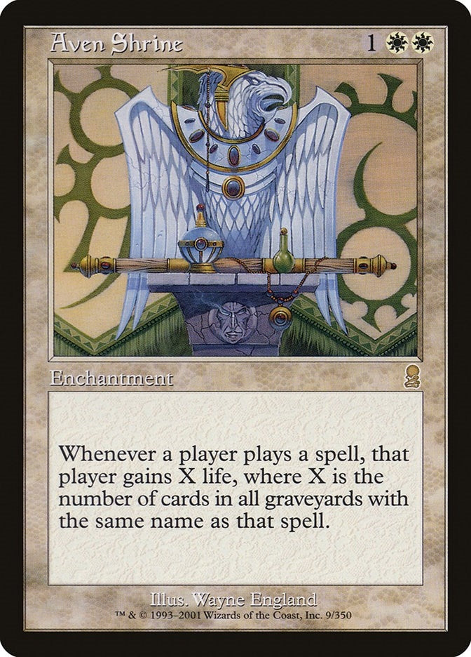 Image for Aven Shrine (9) (ODY) - Magic: The Gathering