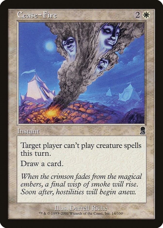 Image for Cease-Fire (14) (ODY) - Magic: The Gathering