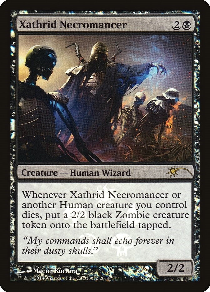 Image for Xathrid Necromancer (A12) (MEDIA) - Magic: The Gathering