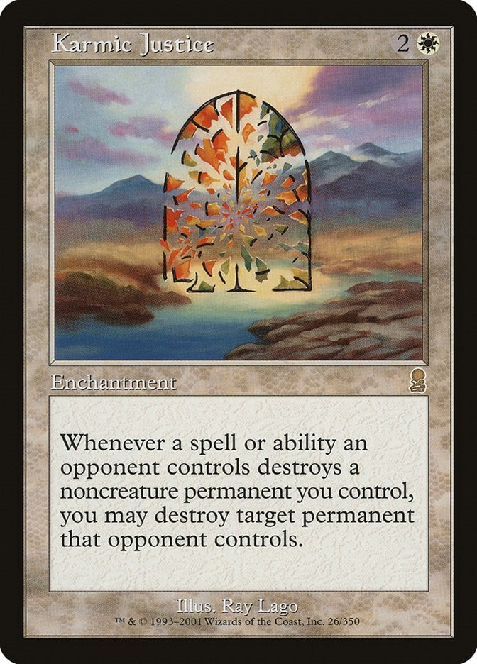 Image for Karmic Justice (26) (ODY) - Magic: The Gathering