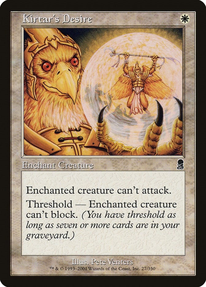 Image for Kirtar's Desire (27) (ODY) - Magic: The Gathering