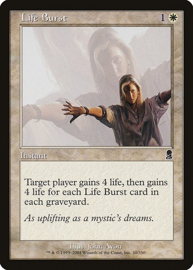 Image for Life Burst (30) (ODY) - Magic: The Gathering