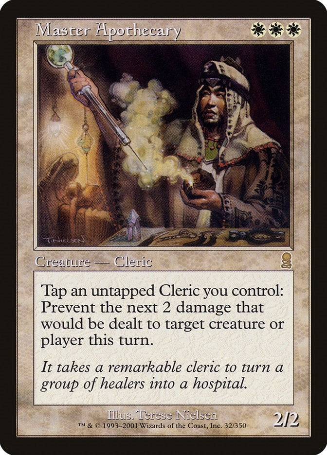 Image for Master Apothecary (32) (ODY) - Magic: The Gathering