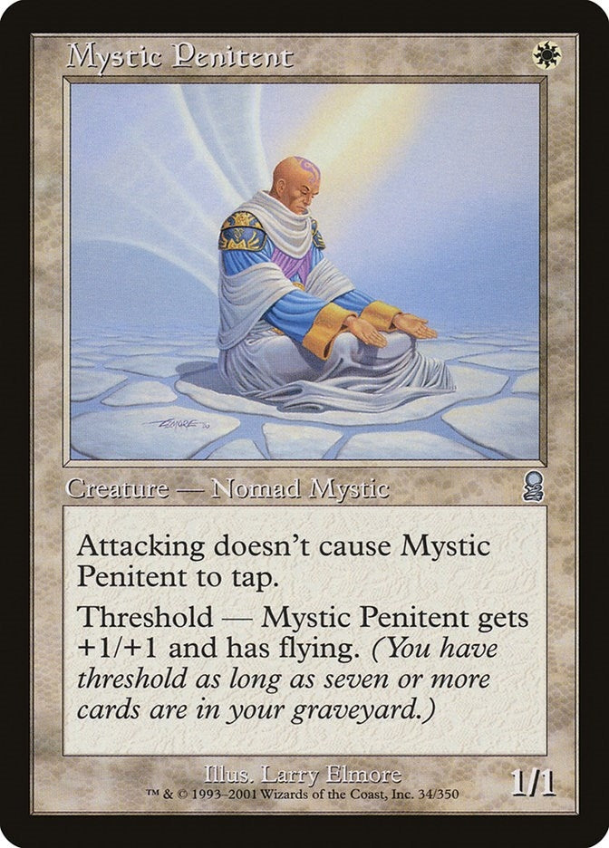 Image for Mystic Penitent (34) (ODY) - Magic: The Gathering