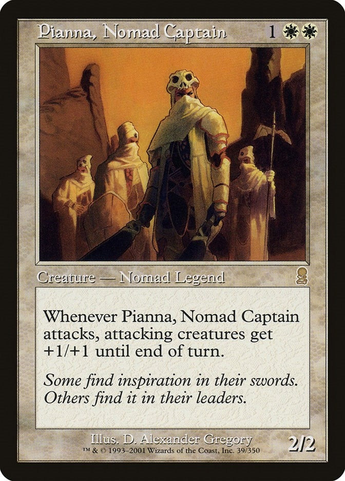 Image for Pianna, Nomad Captain (39) (ODY) - Magic: The Gathering