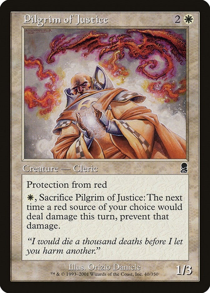 Image for Pilgrim of Justice (40) (ODY) - Magic: The Gathering