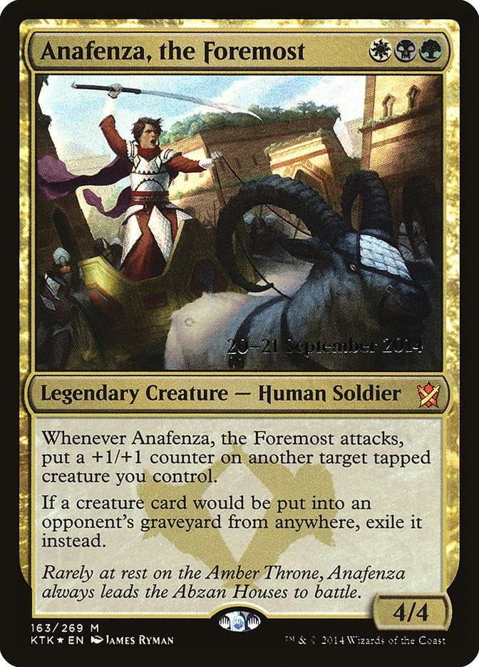 Image for Anafenza, the Foremost (163) (PRE) - Magic: The Gathering