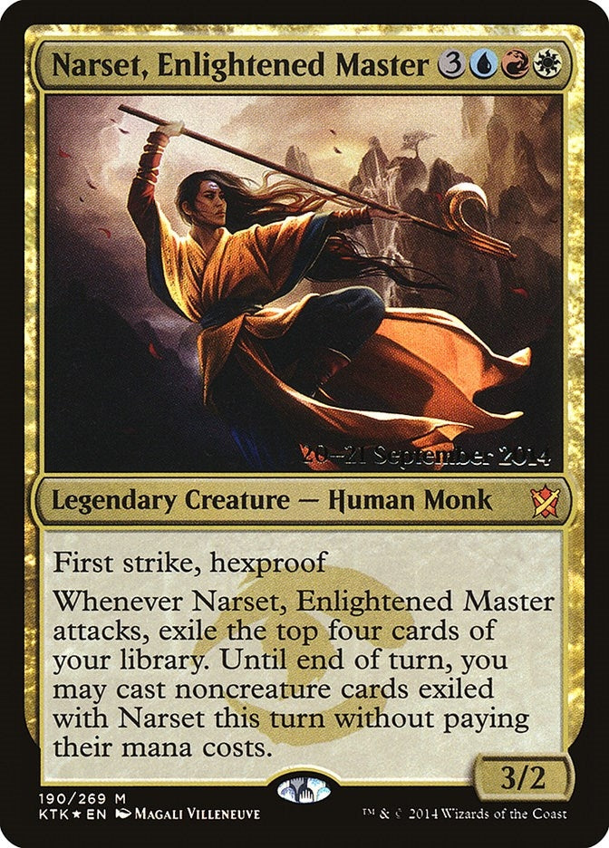 Image for Narset, Enlightened Master (190) (PRE) - Magic: The Gathering