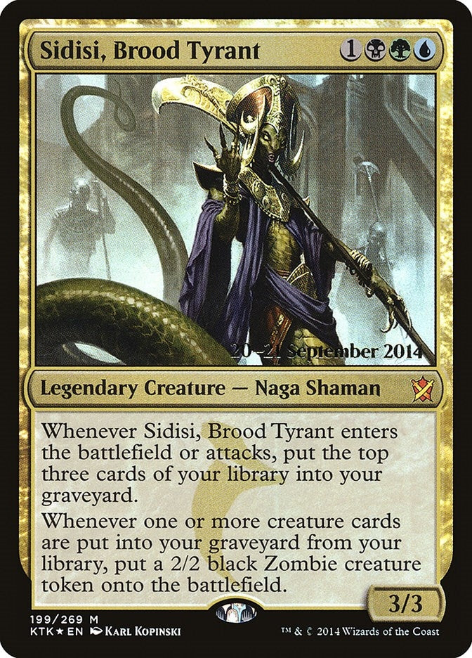 Image for Sidisi, Brood Tyrant (199) (PRE) - Magic: The Gathering