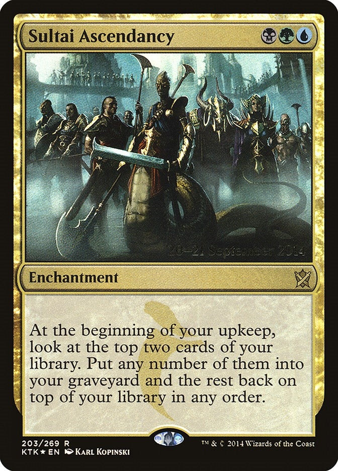 Image for Sultai Ascendancy (203) (PRE) - Magic: The Gathering