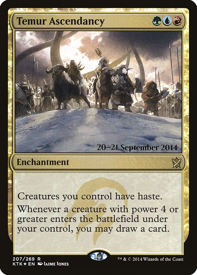 Image for Temur Ascendancy (207) (PRE) - Magic: The Gathering