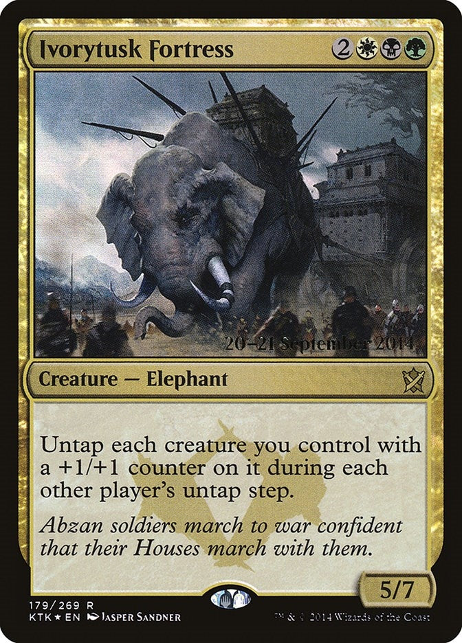 Image for Ivorytusk Fortress (179) (PRE) - Magic: The Gathering