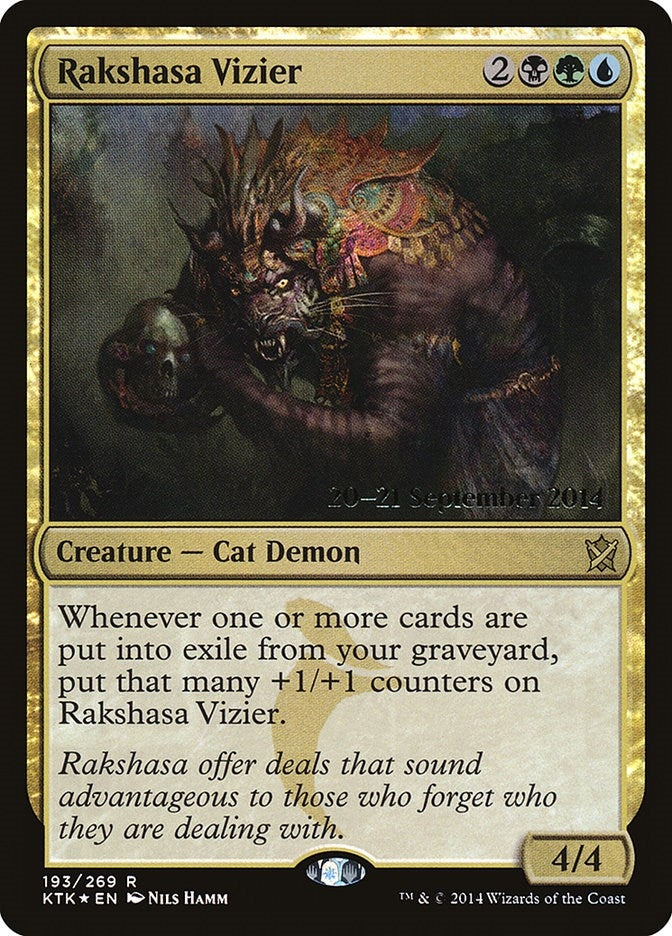 Image for Rakshasa Vizier (193) (PRE) - Magic: The Gathering