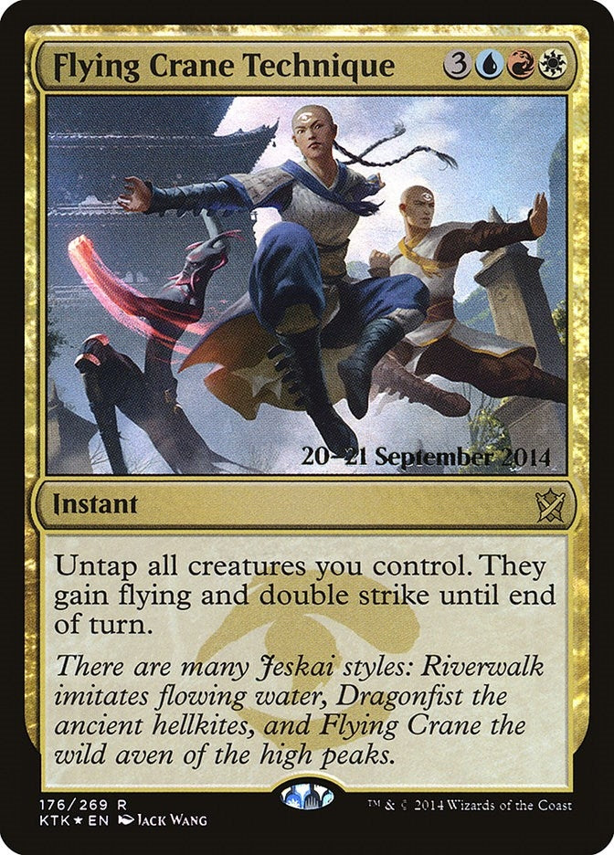 Image for Flying Crane Technique (176) (PRE) - Magic: The Gathering