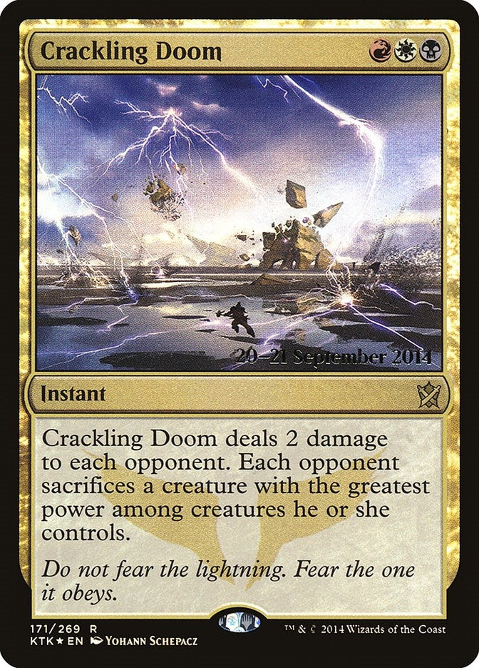 Image for Crackling Doom (171) (PRE) - Magic: The Gathering