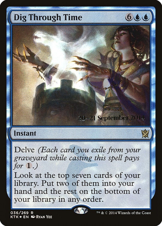 Image for Dig Through Time (36) (PRE) - Magic: The Gathering
