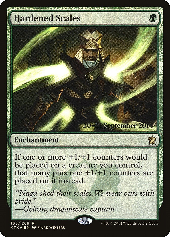 Image for Hardened Scales (133) (PRE) - Magic: The Gathering