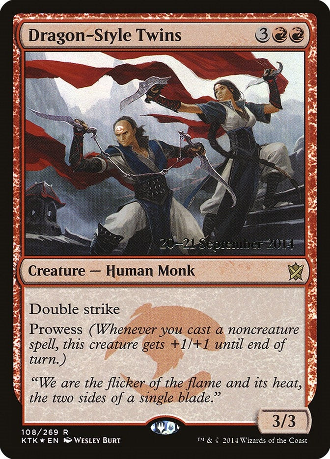 Image for Dragon-Style Twins (108) (PRE) - Magic: The Gathering