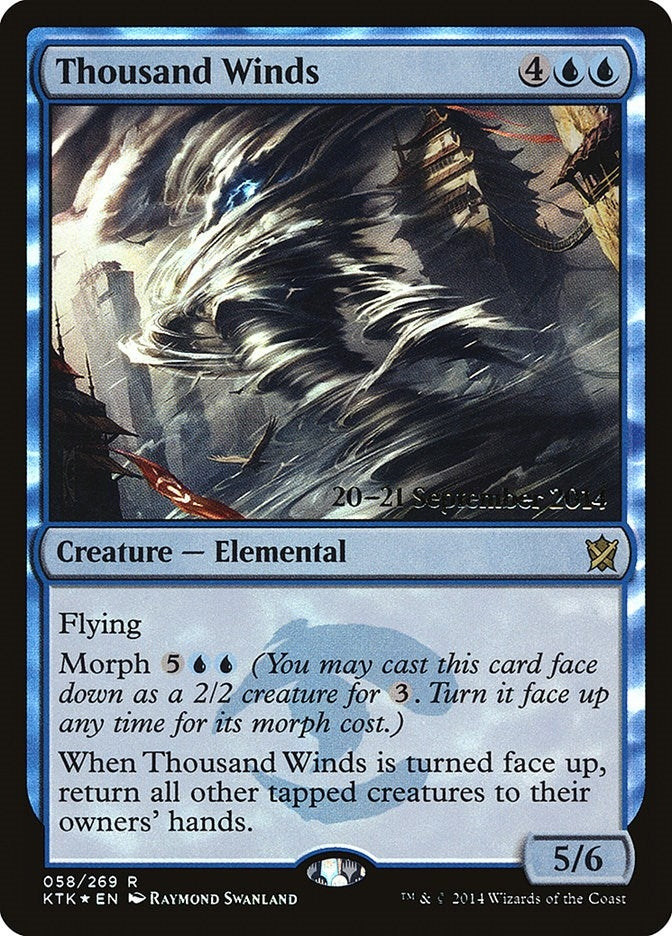 Image for Thousand Winds (58) (PRE) - Magic: The Gathering