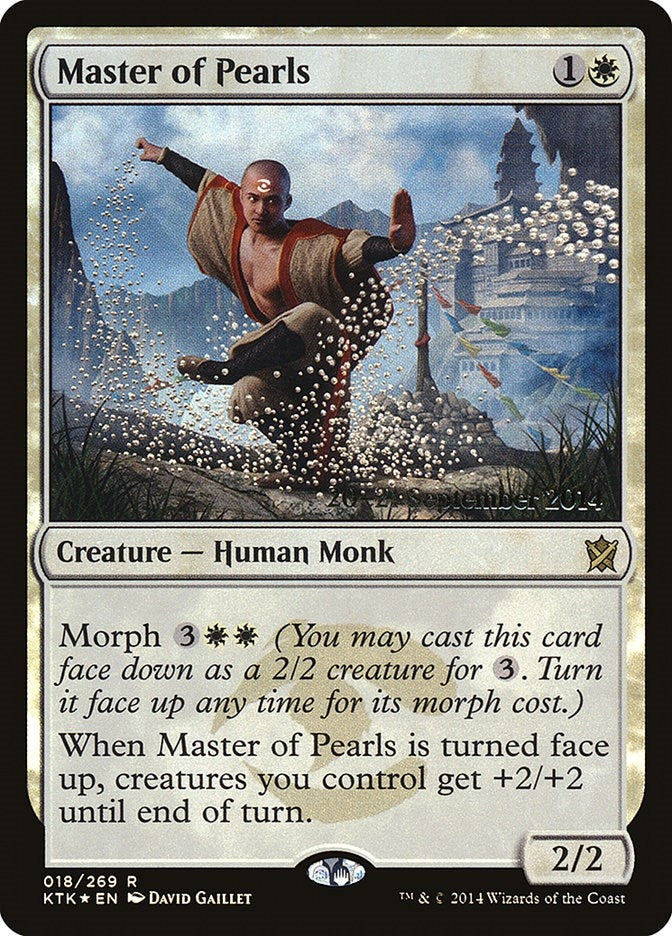 Image for Master of Pearls (18) (PRE) - Magic: The Gathering