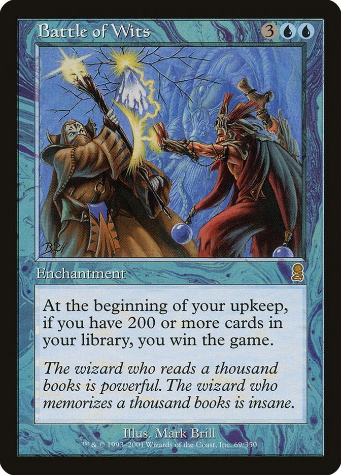 Image for Battle of Wits (69) (ODY) - Magic: The Gathering