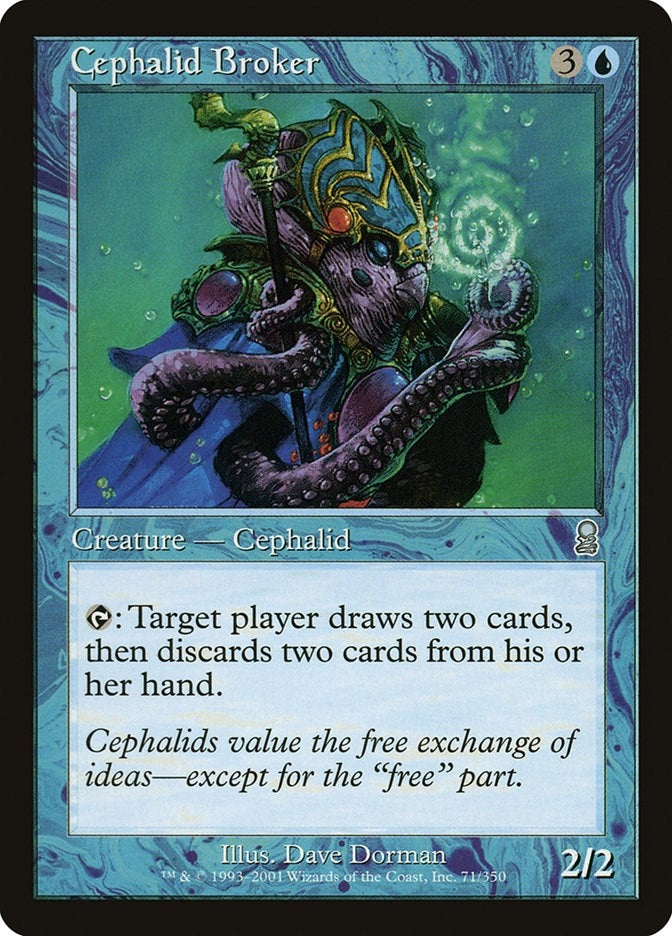 Image for Cephalid Broker (71) (ODY) - Magic: The Gathering