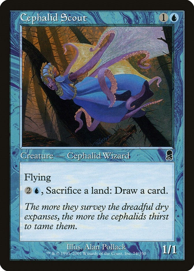 Image for Cephalid Scout (74) (ODY) - Magic: The Gathering