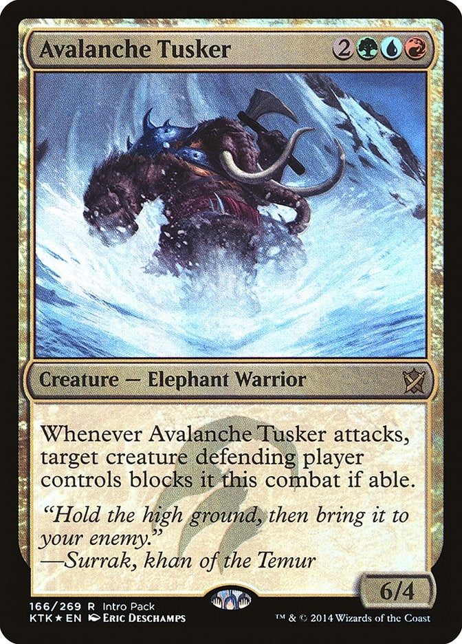 Image for Avalanche Tusker (166) (UMP) - Magic: The Gathering