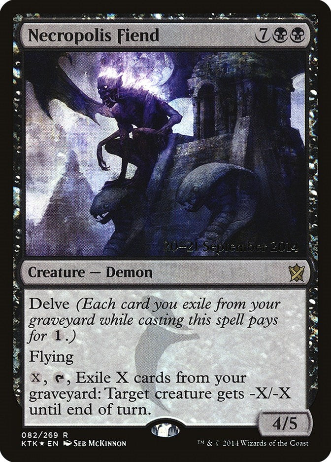 Image for Necropolis Fiend (82) (PRE) - Magic: The Gathering