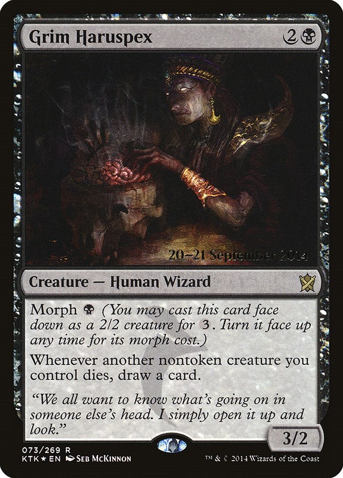 Image for Grim Haruspex (73) (PRE) - Magic: The Gathering
