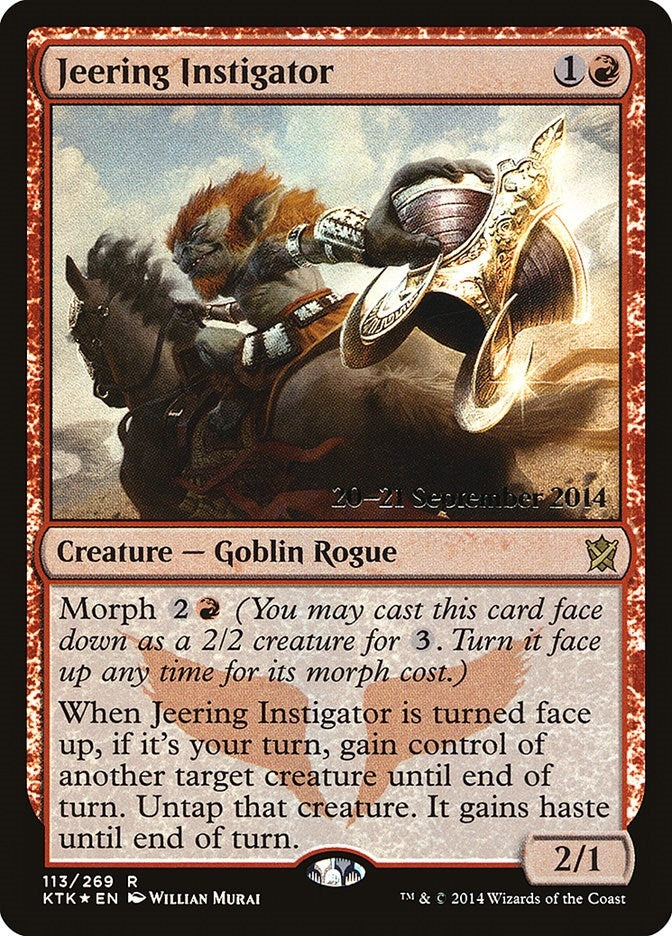 Image for Jeering Instigator (113) (PRE) - Magic: The Gathering